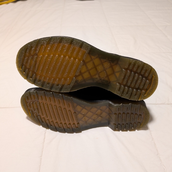 Black Leather Lace-Up Boots - Picture 8 of 16